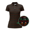 Maxcorners Dog Pattern Golf Shirt, Dachshund Golf Shirt, Christmas Golf Shirt For Men, Funny Golf Shirt For Golfer