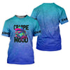Maxcorners Crappie Mood Blue Neon Fishing UPF Shirts, Fishing Jersey, Funny Fishing Shirt, Gift For Fisherman