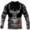 Maxcorners Deer Hunter Custom Name Shirt 3D All Over Printed Clothes