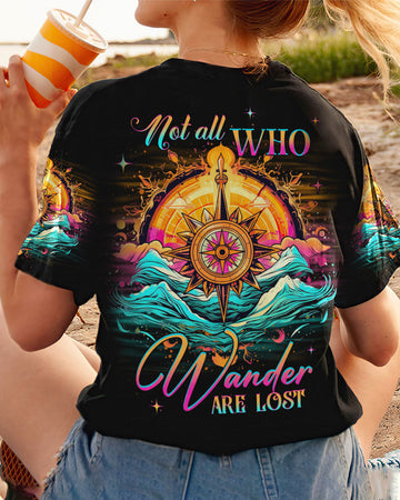 Maxcorners Not All Who Wander Are Lost All Over Print LM2101