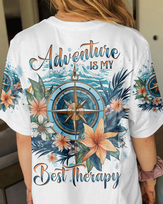 Maxcorners Adventure Is My Best Therapy Compass All Over Print LM2101