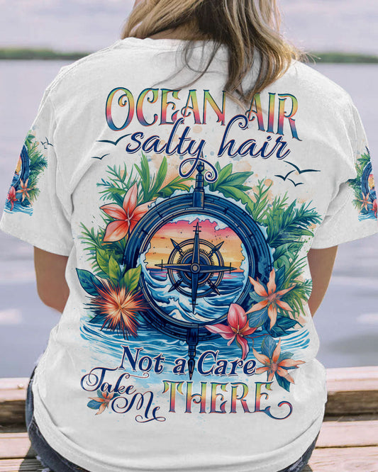 Maxcorners Ocean Air Salty Hair Compass All Over Print LM2101