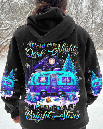 Maxcorners Cold Air Dark Night Warm Fire Camping Christmas All Over Print LM2101