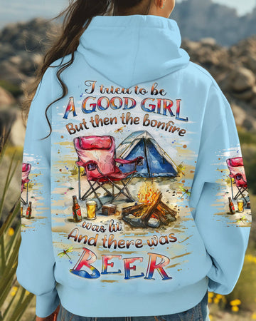 Maxcorners I Tried To Be A Good Girl Bornfire Beer All Over Print LM1501