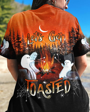 Maxcorners Let's Get Toasted Boos Halloween All Over Print LM2101