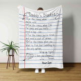 Maxcorners Notebook Paper Fishing Blanket