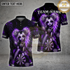 Maxcorners Darts Gothic Doll Orange Grunge Dartboard Multiple Personalized Name, Team Name 3D Shirt