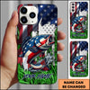 Maxcorners Fishing Phone Case Jump Grass Water Scene Personalized Name Phone Case (8 Fish Species)
