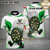 Maxcorners Darts Cartoon Angry Dartboard Multicolor Customized Name, Team Name 3D Shirts