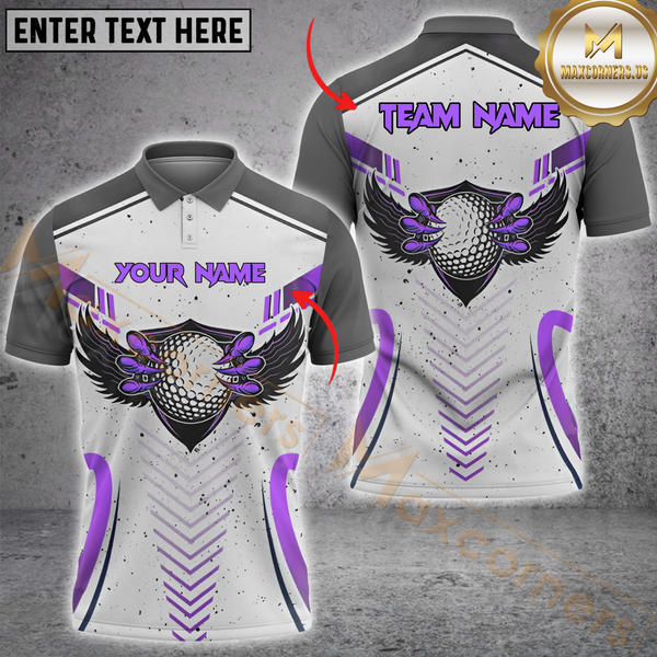 Maxcorners Golf Monster Hands Multicolor Options Personalized Name, Team Name 3D Shirt