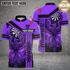 Maxcorners Darts Flaming Phoenix Dart Design Multicolor Customized Name, Team Name 3D Shirt