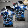 Maxcorners Bowling Cosmic Galaxy Strike Multicolor Customized Name Team Name 3D Shirts
