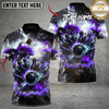 Maxcorners Bowling Cosmic Galaxy Strike Multicolor Customized Name Team Name 3D Shirts