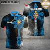 Maxcorners Billiard Ball 9 Cross Design Multicolor Customized Name, Team Name 3D Shirts