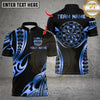 Maxcorner Polynesian Tattoo Dartboard Design Multicolor Customized Name, Team Name 3D Shirts