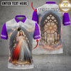 Maxcorners Bowling And Pins Jesus Heavenly Lanes Religious Customized Name, Team Name 3D Shirt (4 Colors)