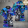 Maxcorners Savage Gorilla Swing Golf Polo Shirt Customized Name, Team Name 3D Shirts