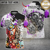 Maxcorners Darts Skull Graffiti Street Art Dartboard Multicolor Customized Name, Team Name 3D Shirts