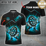 Maxcorners Darts Funny Dartboard Multicolor Options Personalized Name, Team Name 3D Shirt