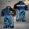 Maxcorner Thunder Skull Dartboard Design Multicolor Customized Name, Team Name 3D Shirts