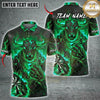 Maxcorners Darts Charging Minotaur Lightning Design Multiple Options Personalized Name, Team Name 3D Shirt