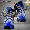 Maxcorners Bowling Smoking Multicolor Customized Name, Team Name 3D Shirts