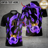 Maxcorners Crowned Bowling King Multicolor Customized Name, Team Name 3D Shirts