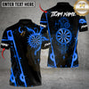 Maxcorners Darts Cyberpunk Tech Master Multicolor Customized Name, Team Name 3D Shirt
