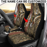 Maxcorners Personalized Name Beautiful Duck Hunting Waterfowl Car Seat Covers