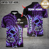 Maxcorner Thunder Skull Dartboard Design Multicolor Customized Name, Team Name 3D Shirts