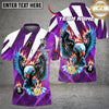 Maxcorners Billiards Ball 8 & 9 Flame Soaring Eagle American Flag Customized Name, Team Name 3D Shirt