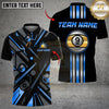 Maxcorners Billiards Gold 9 Ball Elite Customized Name, Team Name 3D Shirt (6 Colors)