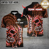 Maxcorner Thunder Skull Dartboard Design Multicolor Customized Name, Team Name 3D Shirts