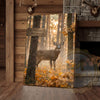 Maxcorners Deer Canvas No Thoughts Just Woods Quote Canvas Wall Art