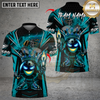 Maxcorners Bowling Crown King Funny Ball Multicolor Customized Name, Team Name 3D Shirts