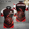 Maxcorner Darts Energy Dartboard Multicolor Customized Name, Team Name 3D Shirts