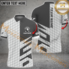Maxcorners Classic Golf Jersey Multicolor Option Customized Name, Team Name 3D Polo Shirt