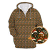 Maxcorners Dachshund Golf Shirt For Men, Christmas Pattern Golf Shirt, Funny Golf Shirt For Golfer