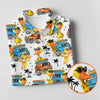 Maxcorners Cool Duck Surf Van Beach Golf Shirt, Women’s Golf Polo, Ladies Golf Tops, Printed Golf Shirt LM1507