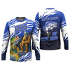 Maxcorners Brotherhood Of The Rod, Bigfoot Fishing Shirt, Long Sleeve Sun Shirt, Presents For Fishermen