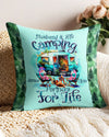 Maxcorners Personalized Husband And Wife Flamingo Pillow LM1501