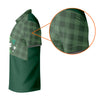 Maxcorners Green Checkered Leprechaun Shamrock St Patrick's Day Golf Shirt, Performance Golf Shirt, Polo Shirts For Men