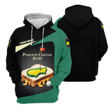 Maxcorners Pimento Cheese Augusta Golf Course Custom Men's Golf Polo Shirt, Funny Golf Gifts