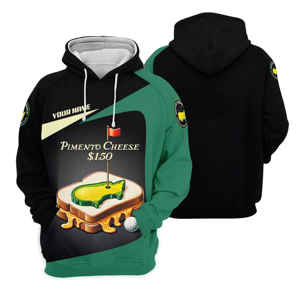 Maxcorners Pimento Cheese Augusta Golf Course Custom Men's Golf Polo Shirt, Funny Golf Gifts