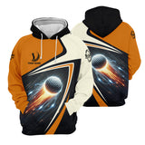 Maxcorners Custom Golf Ball Men's Golf Polo Shirt, Golfing Apparel, Golf Gifts For Men