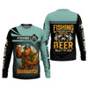 Maxcorners Fishing Solves Most Of My Problems Beer Solves The Rest SPF Shirt, Funny Fishing Shirt, Fishing Shirts For Men