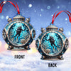 Maxcorners Custom Name Diving Ornament, Christmas Gift for Diving Lover5 2D Flat LM2111