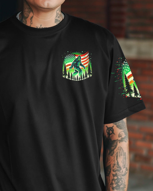 Maxcorners Not All Who Wander Are Lost Bigfoot All Over Print LM1601