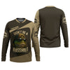 Maxcorners Don't Be A Basshole Men's Fishing Shirt, Mahi Fishing Shirt, UPF Fishing Shirt