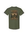 Maxcorners Not All Who Wander Are Lost Bigfoot Compass Cotton Shirt LM2101